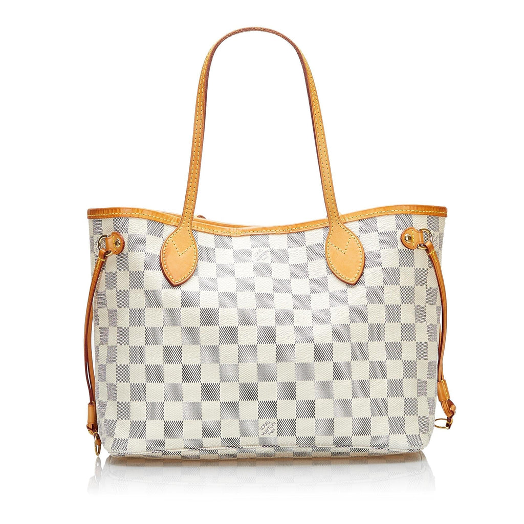 Louis Vuitton Damier Azur Neverfull PM (SHG-36374)