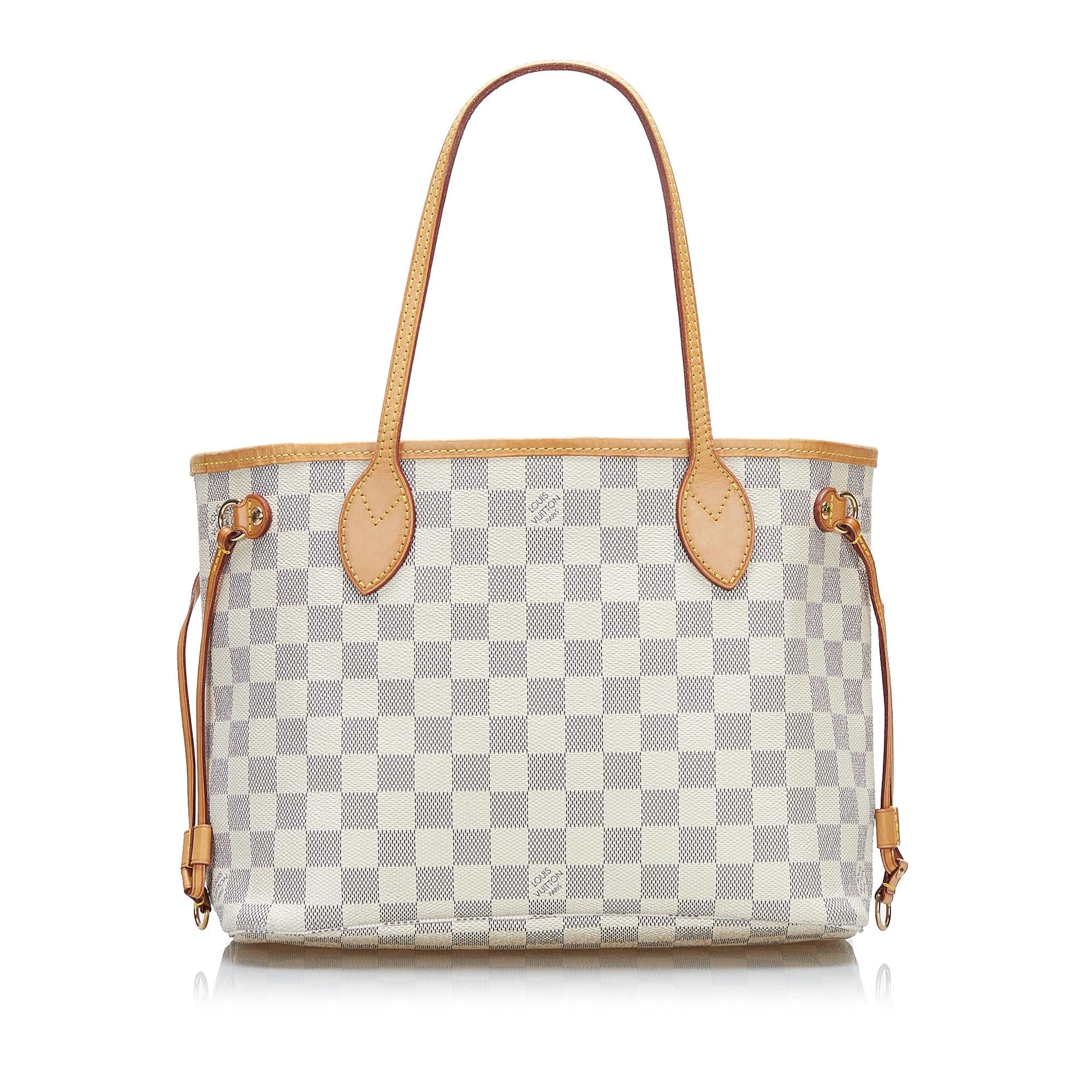 Louis Vuitton Damier Azur Neverfull PM (SHG-nguNO8)