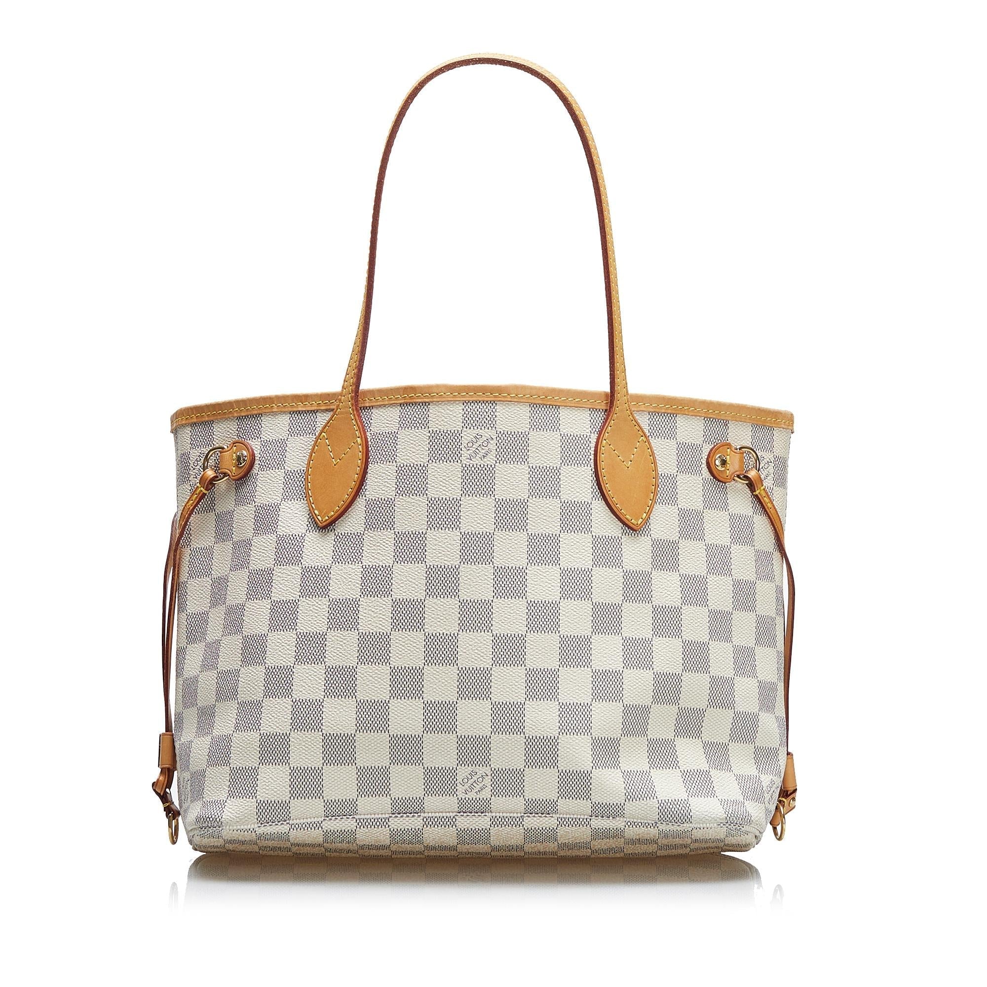 Louis Vuitton Damier Azur Neverfull PM (SHG-nguNO8)