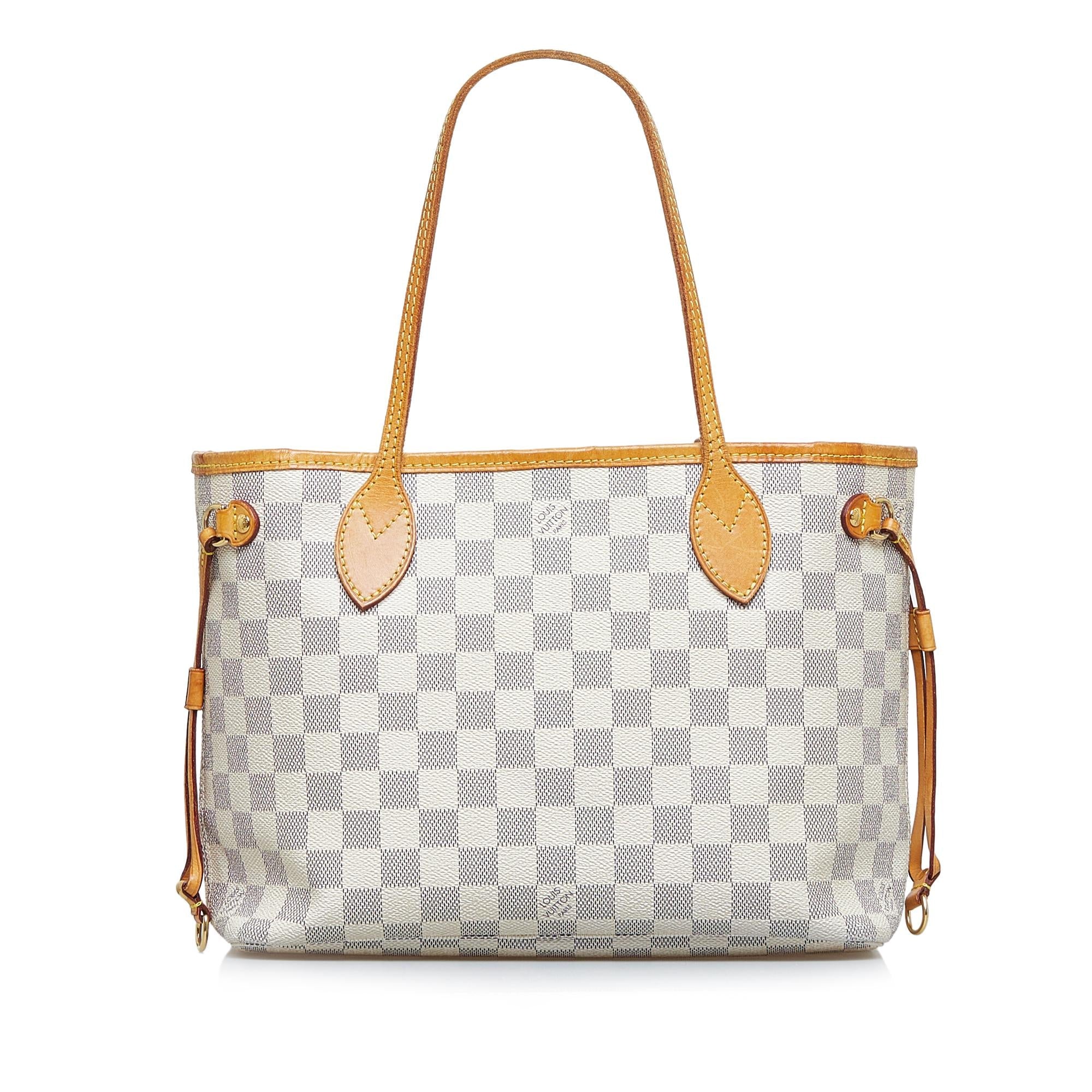 Louis Vuitton Damier Azur Neverfull PM (SHG-jAxlBE)
