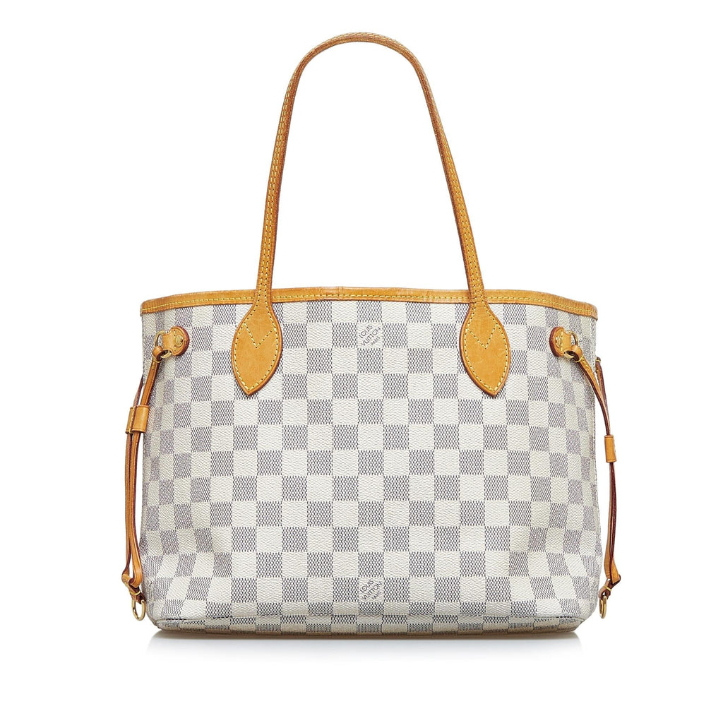 Louis Vuitton Damier Azur Neverfull PM (SHG-jAxlBE)
