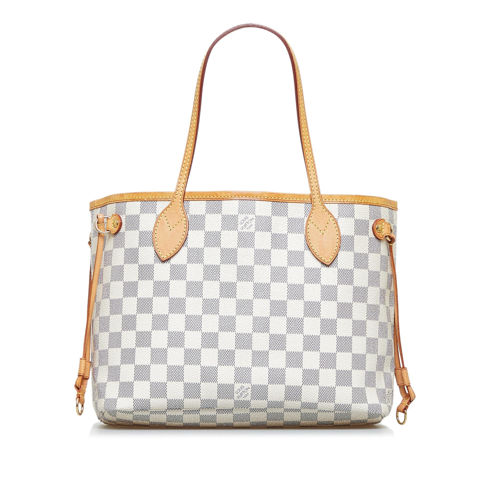 Louis Vuitton Damier Azur Neverfull PM (SHG-mNXtuK)