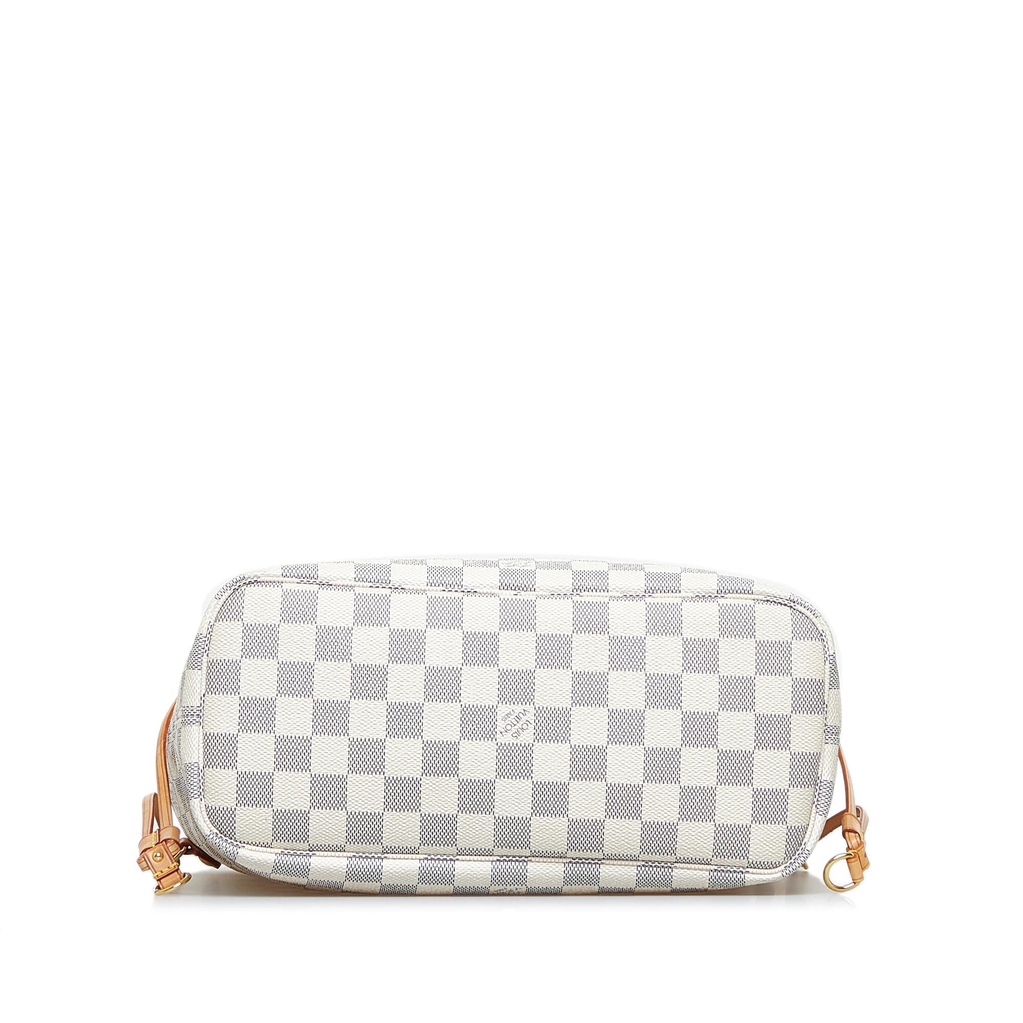 Louis Vuitton Damier Azur Neverfull PM (SHG-mNXtuK)