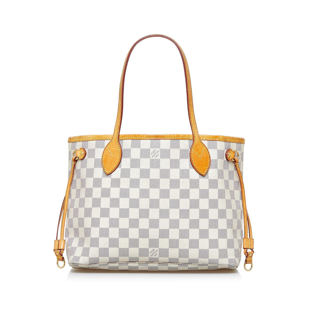 Louis Vuitton Damier Azur Neverfull PM (SHG-kql8An)