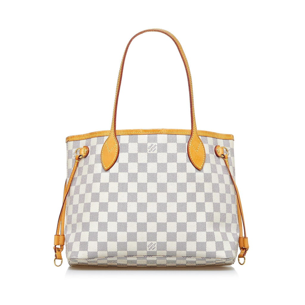 Louis Vuitton Damier Azur Neverfull PM (SHG-kql8An)