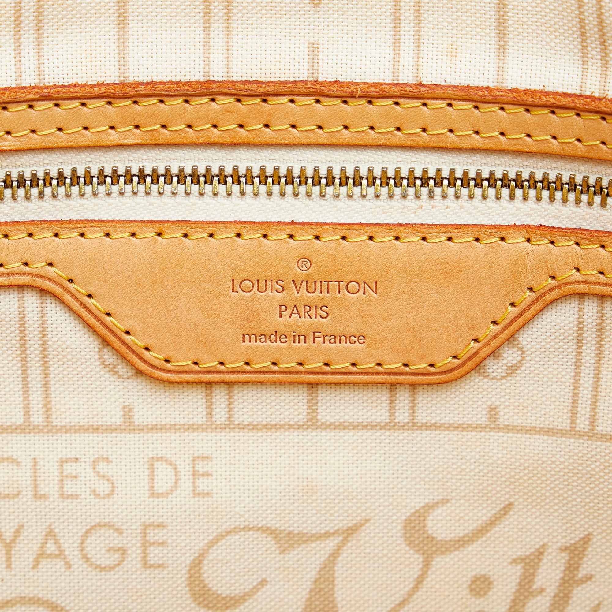 Louis Vuitton Damier Azur Neverfull PM (SHG-kql8An)