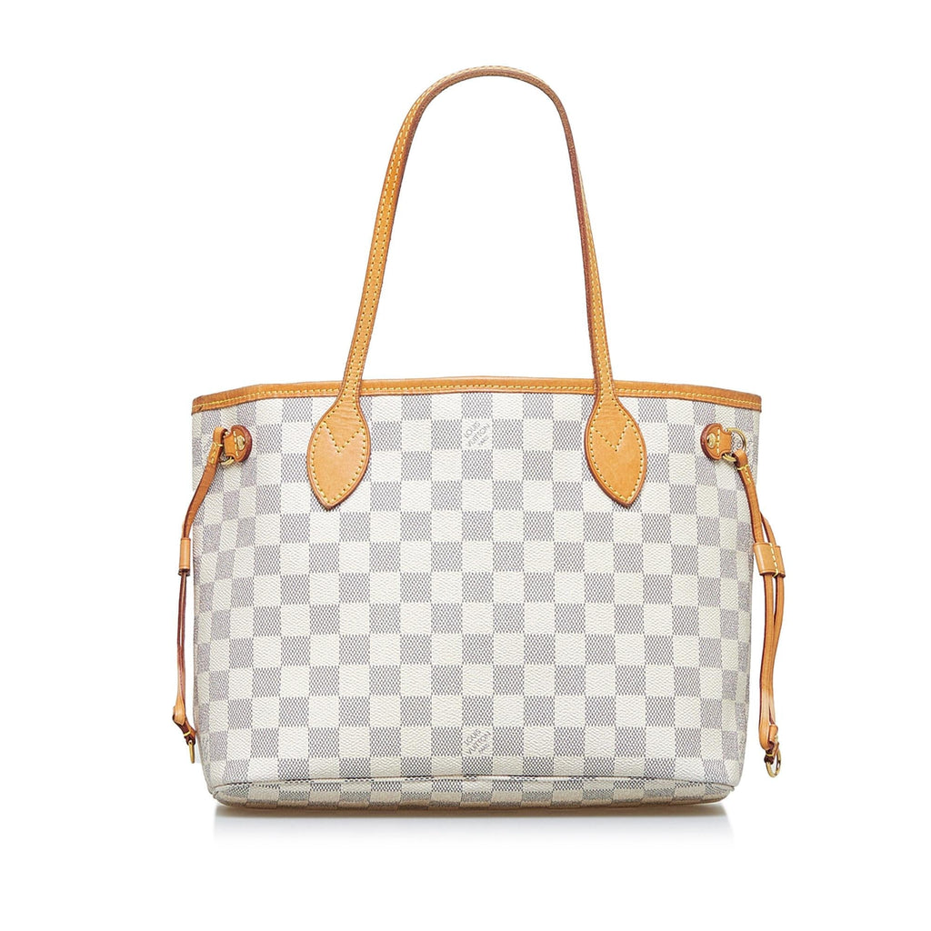 Louis Vuitton Damier Azur Neverfull PM (SHG-jr7GIy)