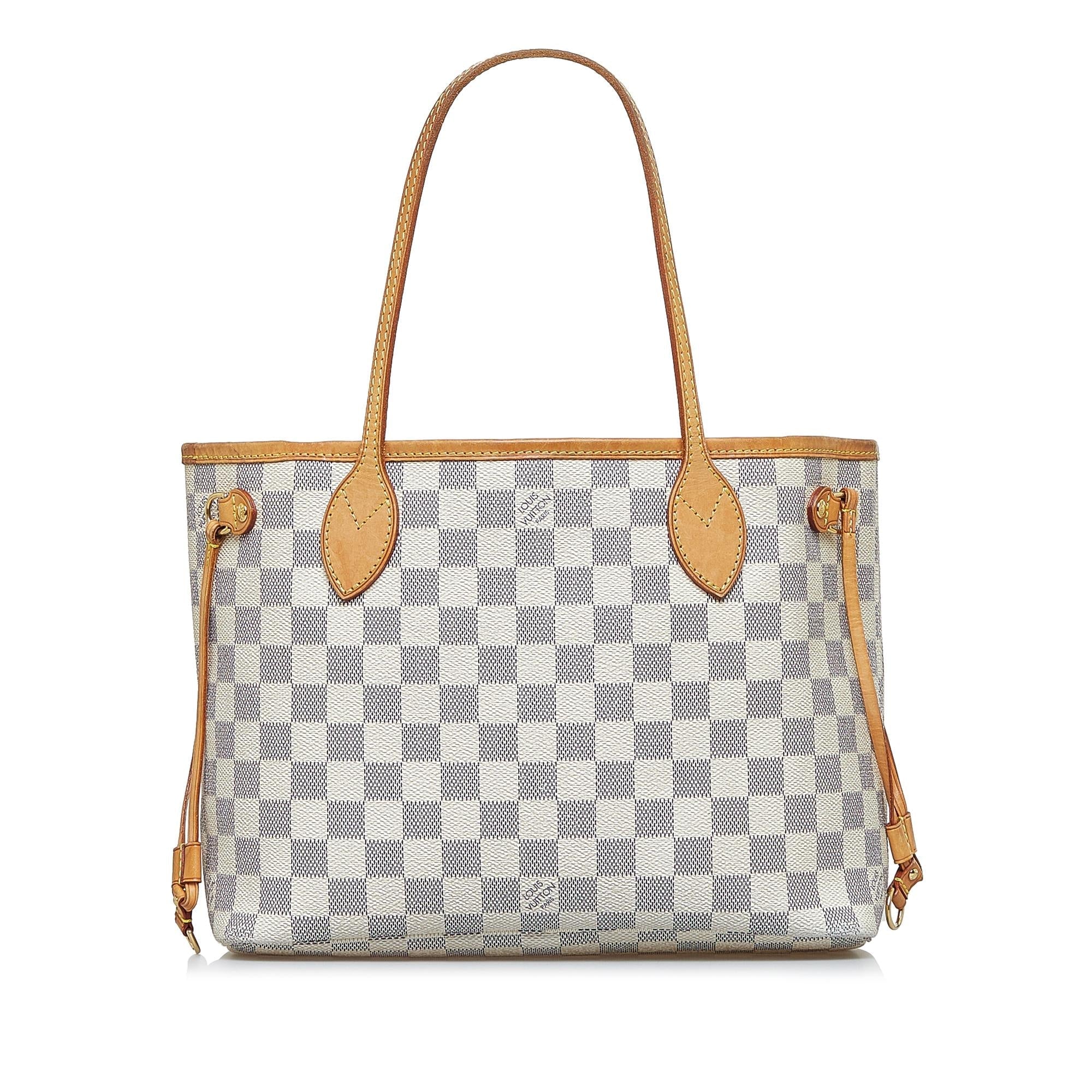 Louis Vuitton Damier Azur Neverfull PM (SHG-VgsEBF)