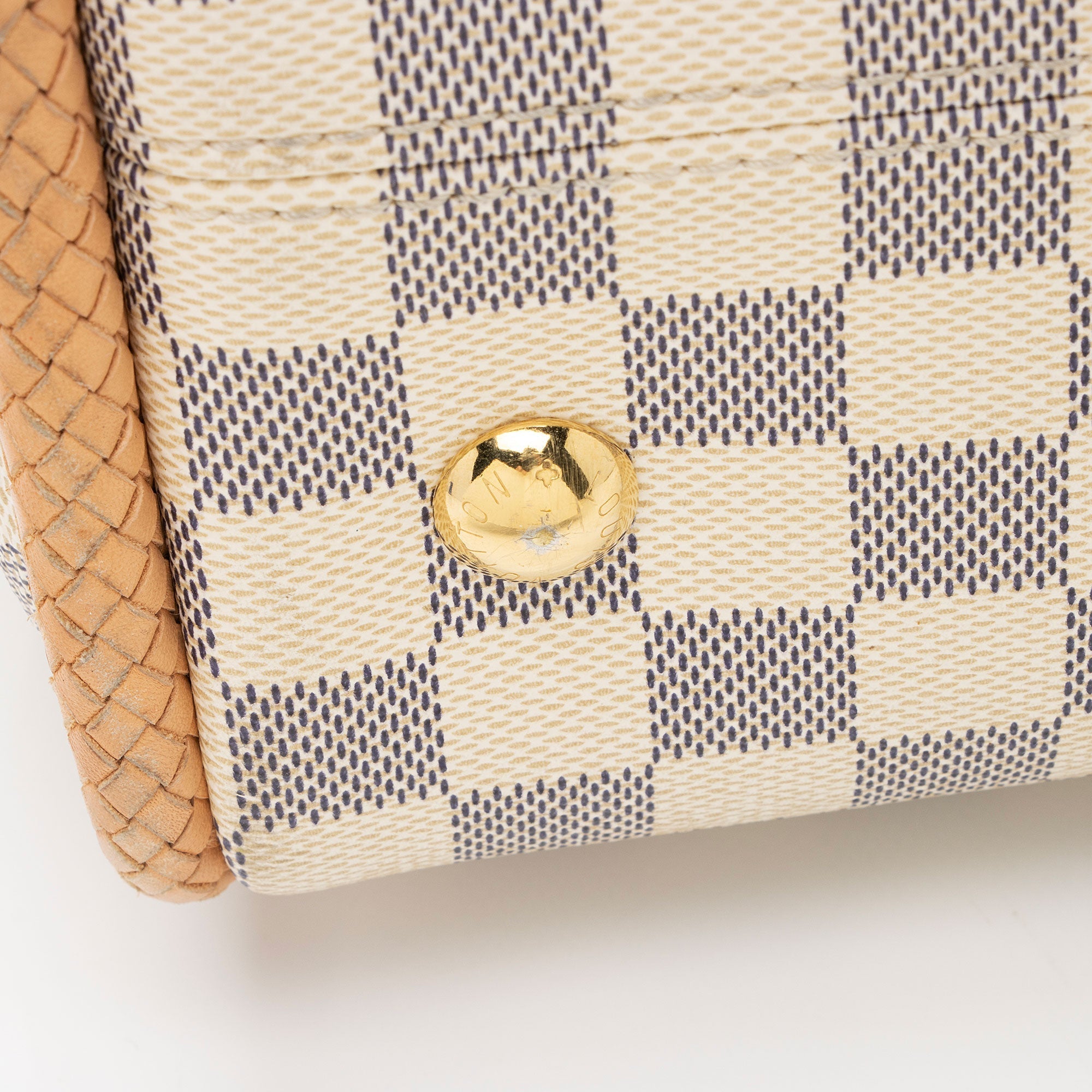 Louis Vuitton Damier Azur Propriano Tote (SHF-Vv8MQq)