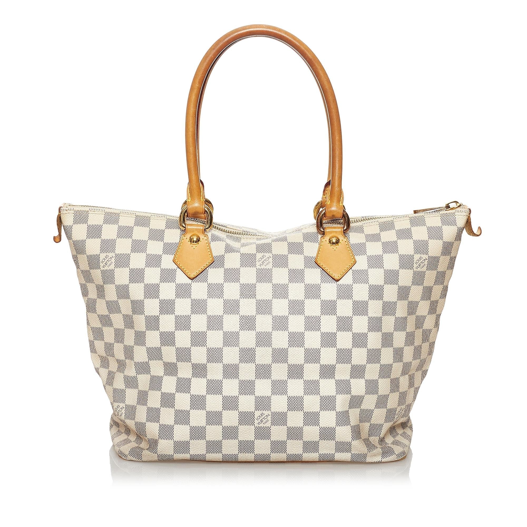 Louis Vuitton Damier Azur Saleya MM (SHG-30025)