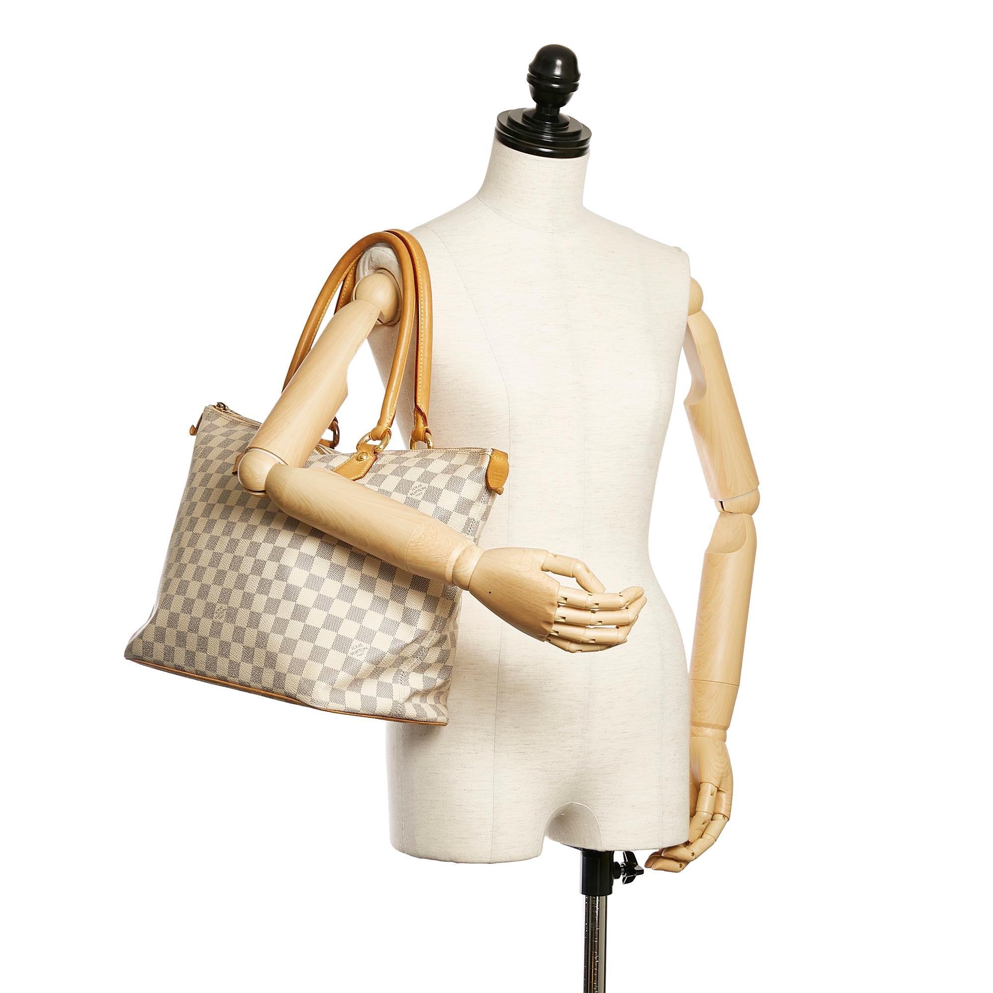 Louis Vuitton Damier Azur Saleya MM (SHG-30025)