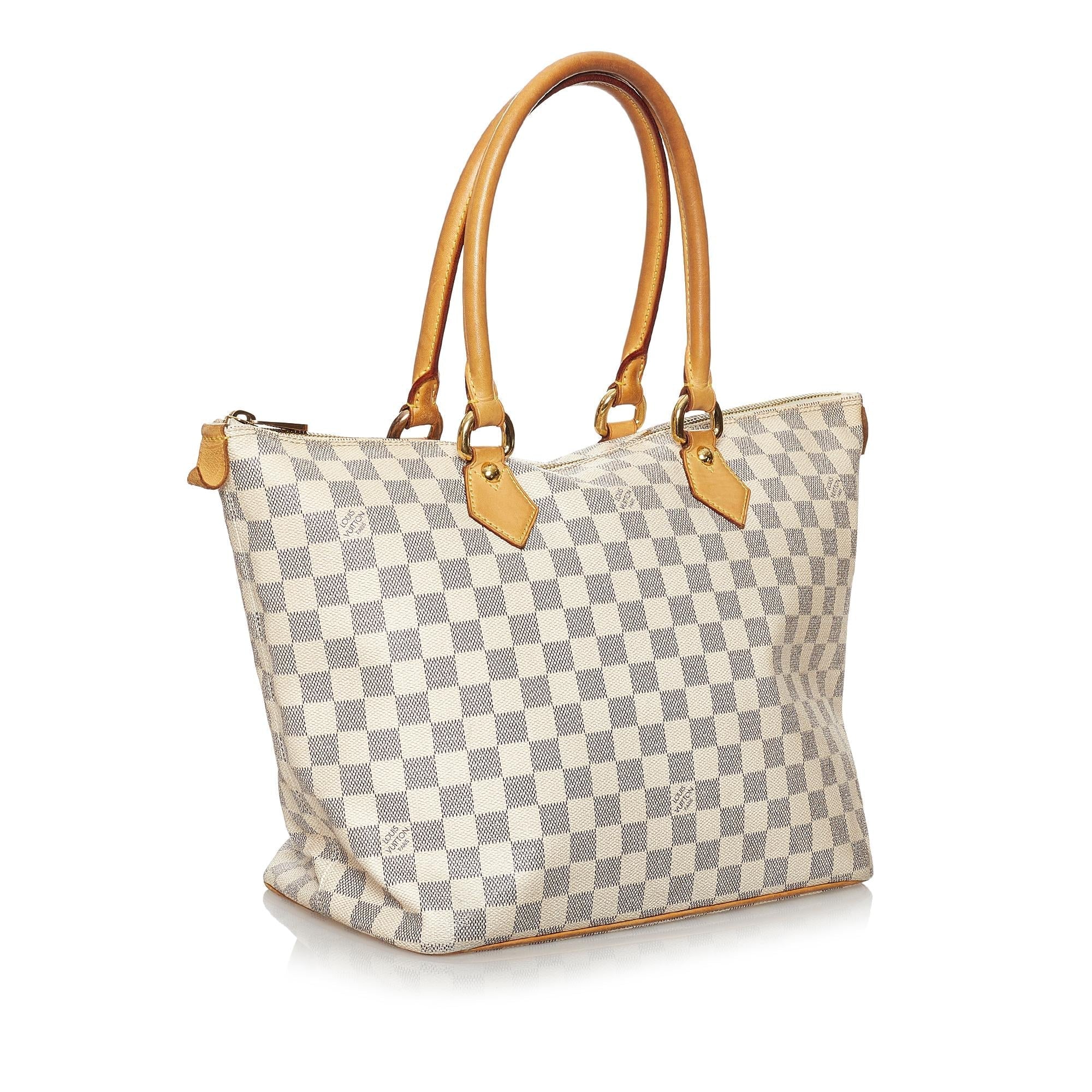 Louis Vuitton Damier Azur Saleya MM (SHG-30025)