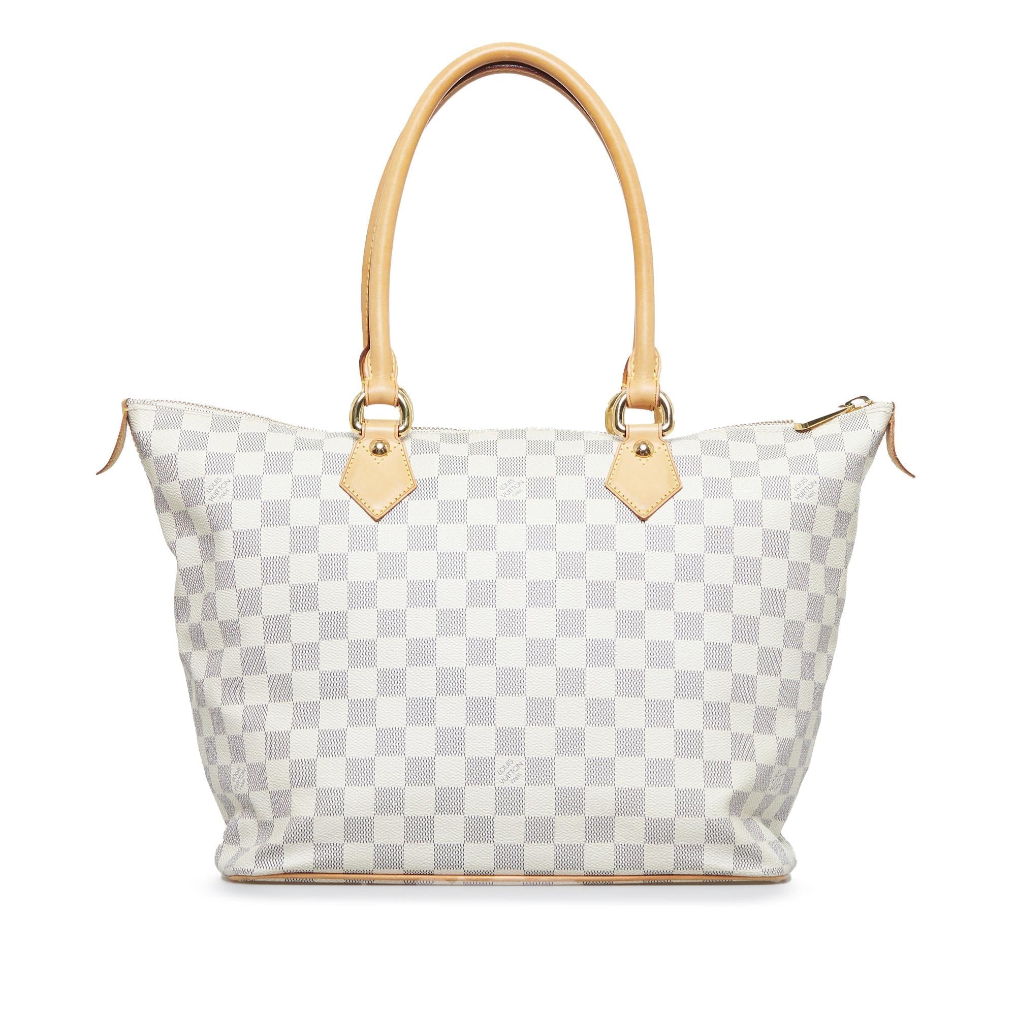 Louis Vuitton Damier Azur Saleya MM (SHG-PAB9zV)