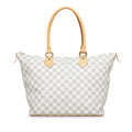 Louis Vuitton Damier Azur Saleya MM (SHG-PAB9zV)