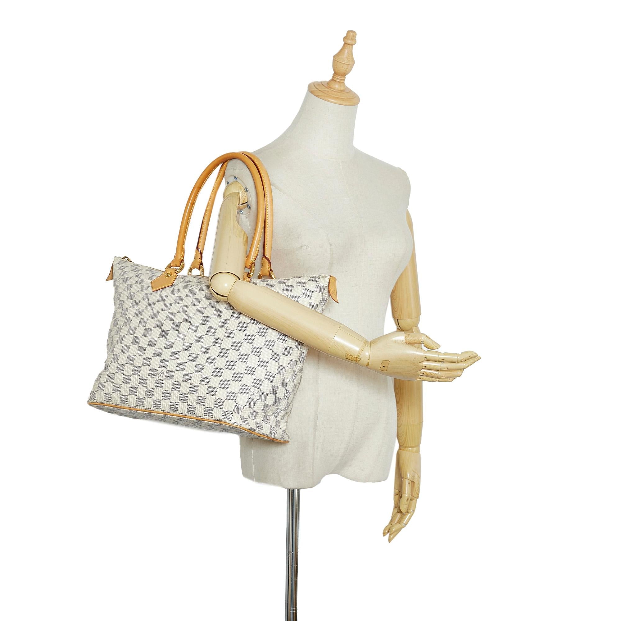 Louis Vuitton Damier Azur Saleya MM (SHG-PAB9zV)
