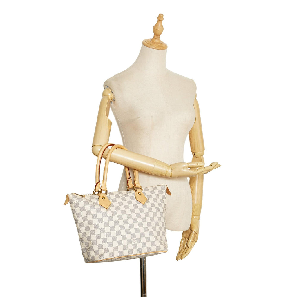 Louis Vuitton Damier Azur Saleya PM (SHG-qFprm1)
