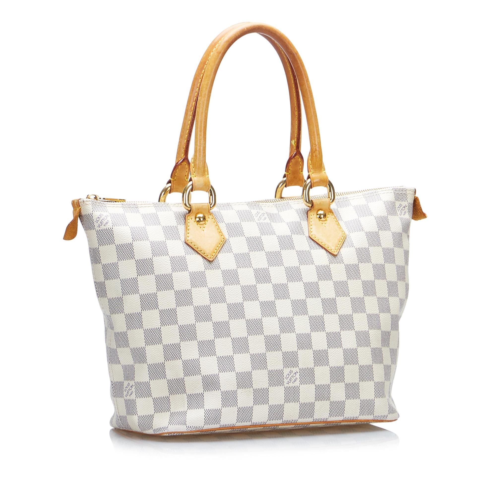 Louis Vuitton Damier Azur Saleya PM (SHG-uaNnbA)
