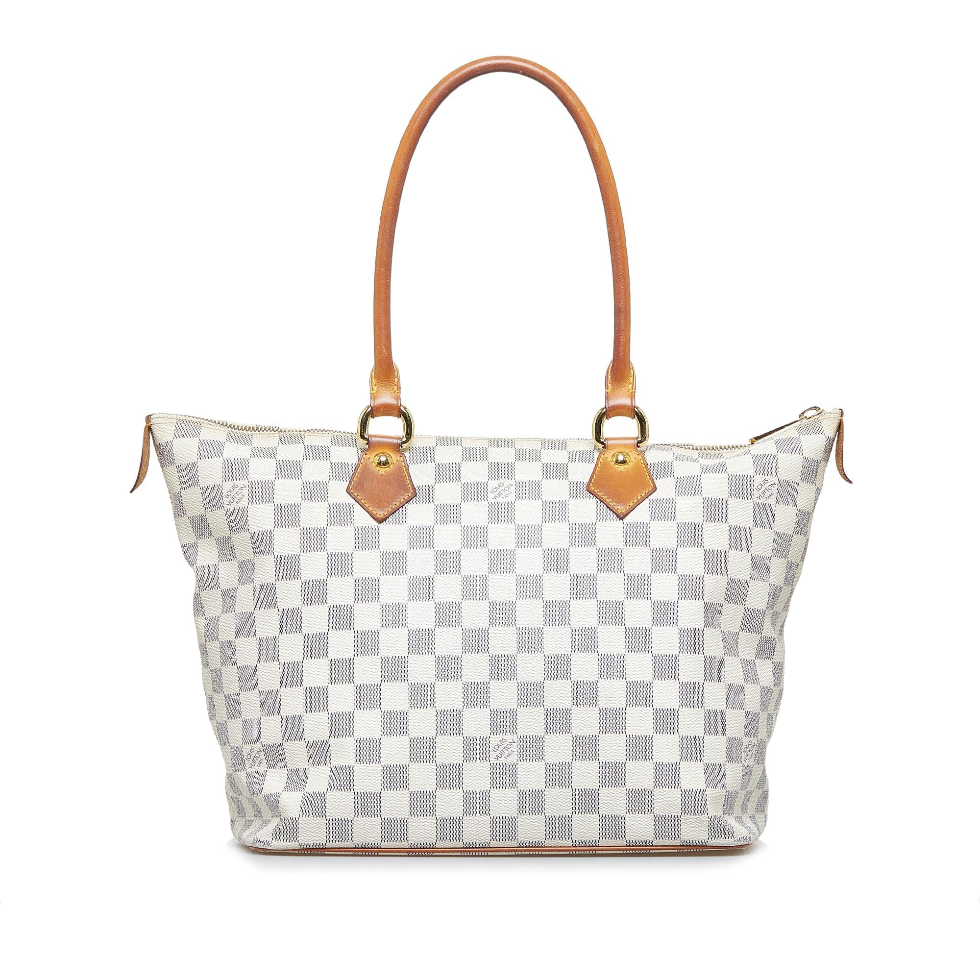 Louis Vuitton Damier Azur Saleya PM (SHG-bHyaaT)