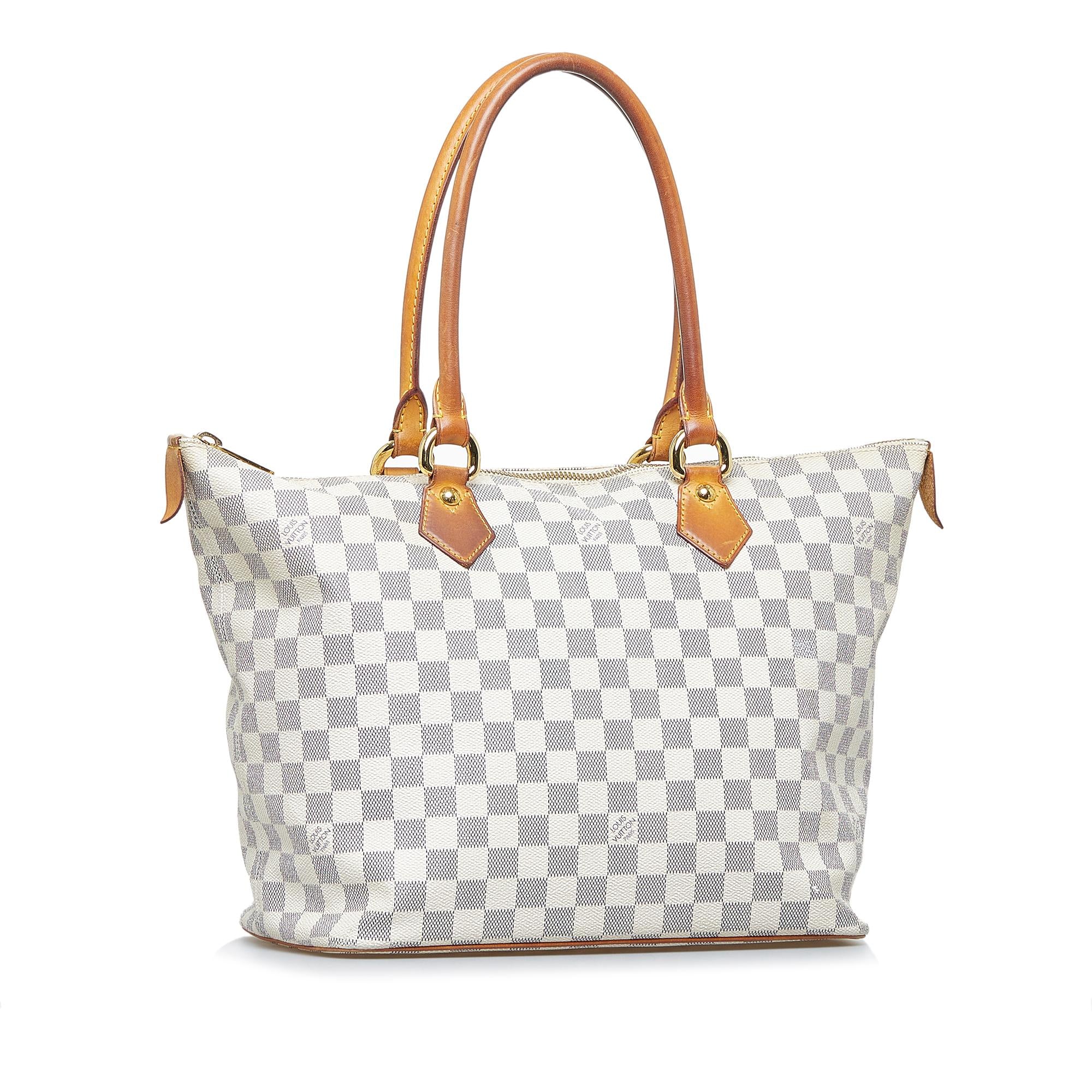 Louis Vuitton Damier Azur Saleya PM (SHG-bHyaaT)