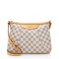 Louis Vuitton Damier Azur Siracusa PM Shoulder Bag (SHF-22193)