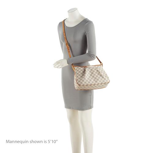 Louis Vuitton Damier Azur Siracusa PM Shoulder Bag (SHF-22193)