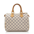 Louis Vuitton Damier Azur Speedy 25 Satchel (SHF-DkbmcQ)