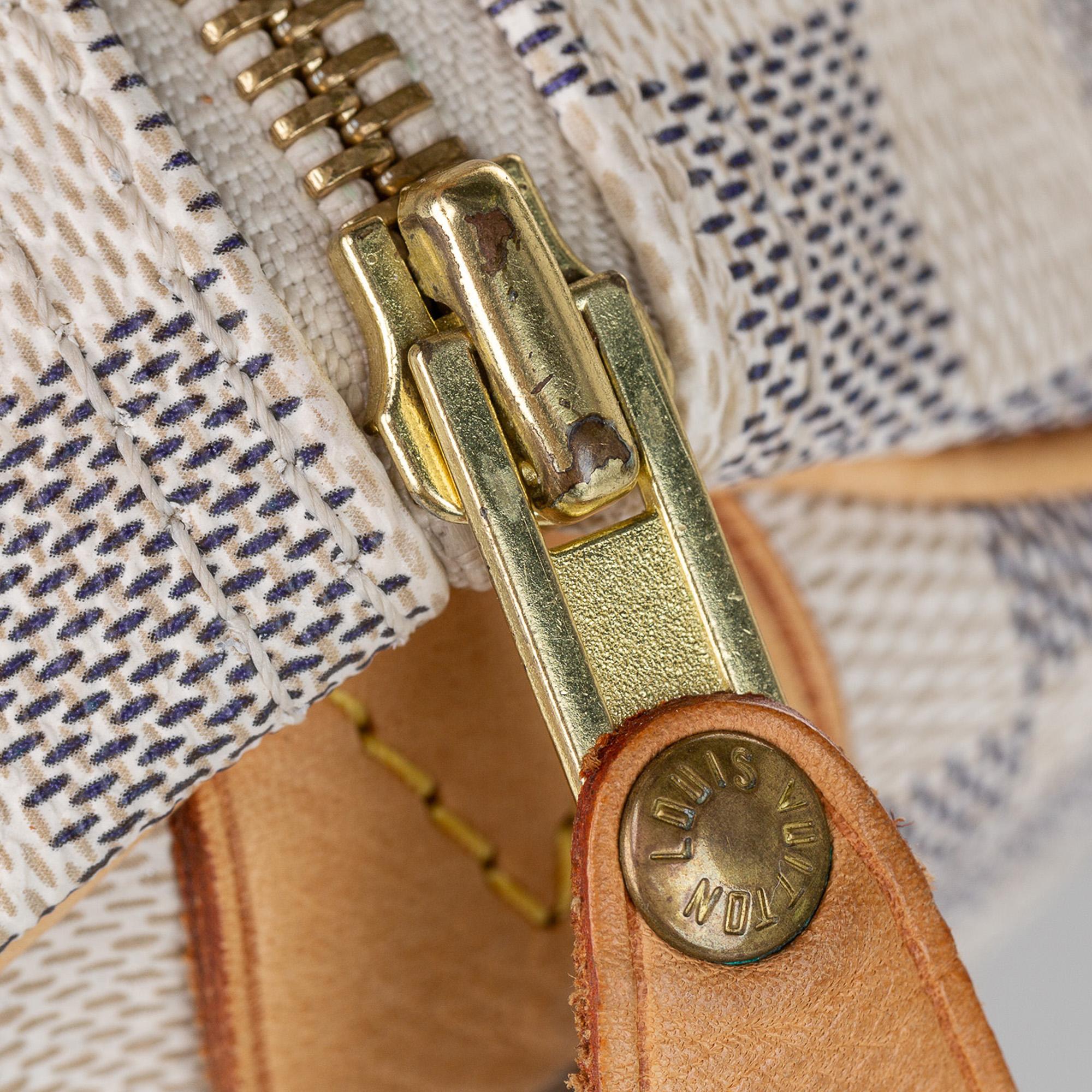 Louis Vuitton Damier Azur Speedy 25 (SHG-31310)