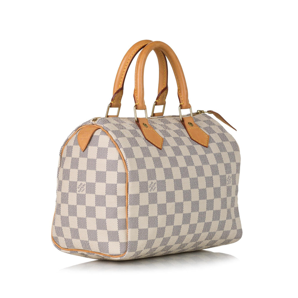 Louis Vuitton Damier Azur Speedy 25 (SHG-31310)