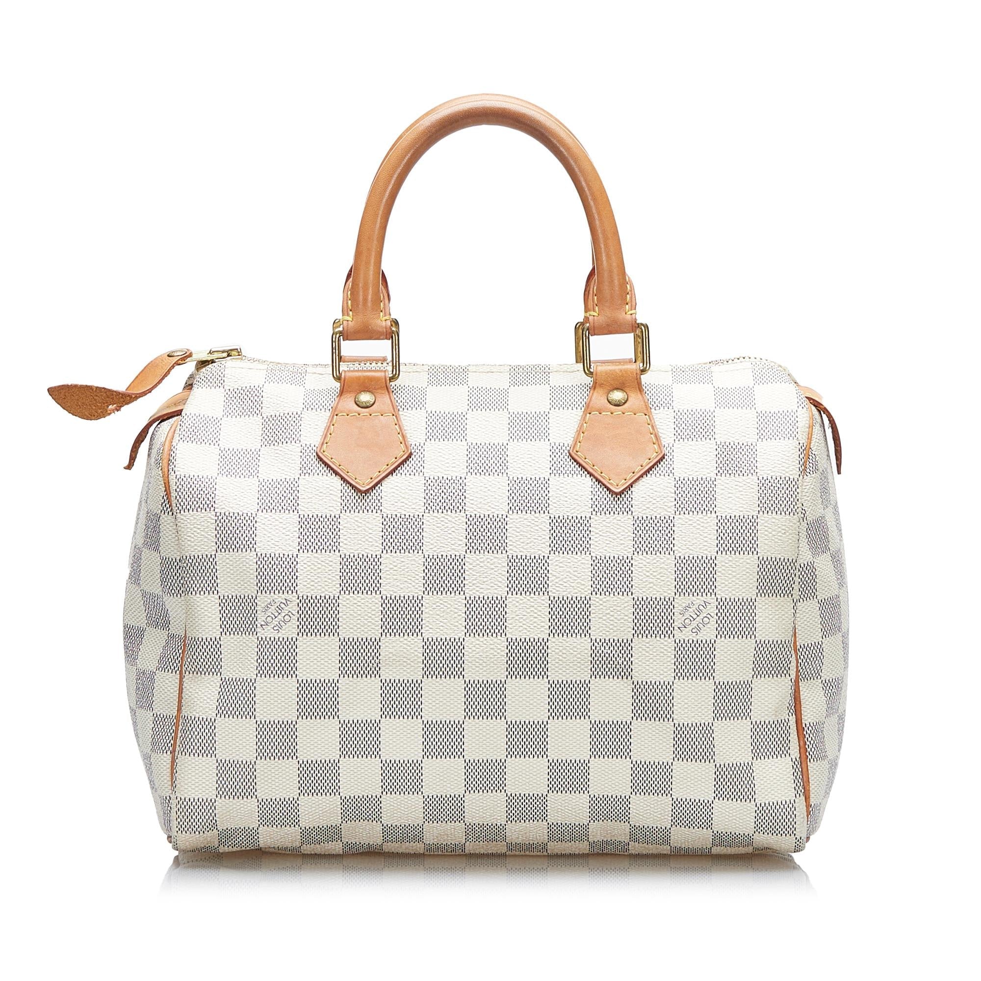 Louis Vuitton Damier Azur Speedy 25 (SHG-JppebM)