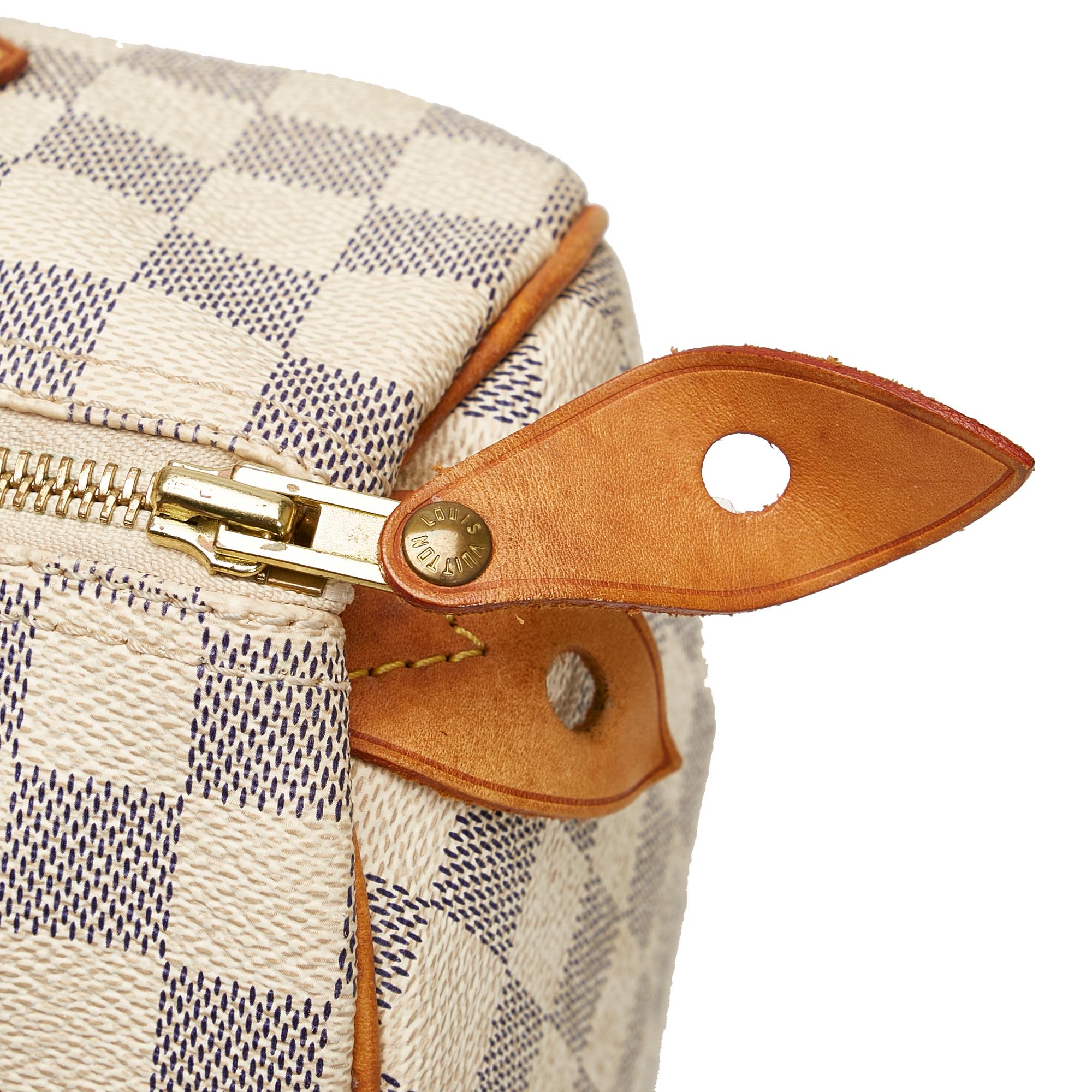 Louis Vuitton Damier Azur Speedy 25 (SHG-JppebM)