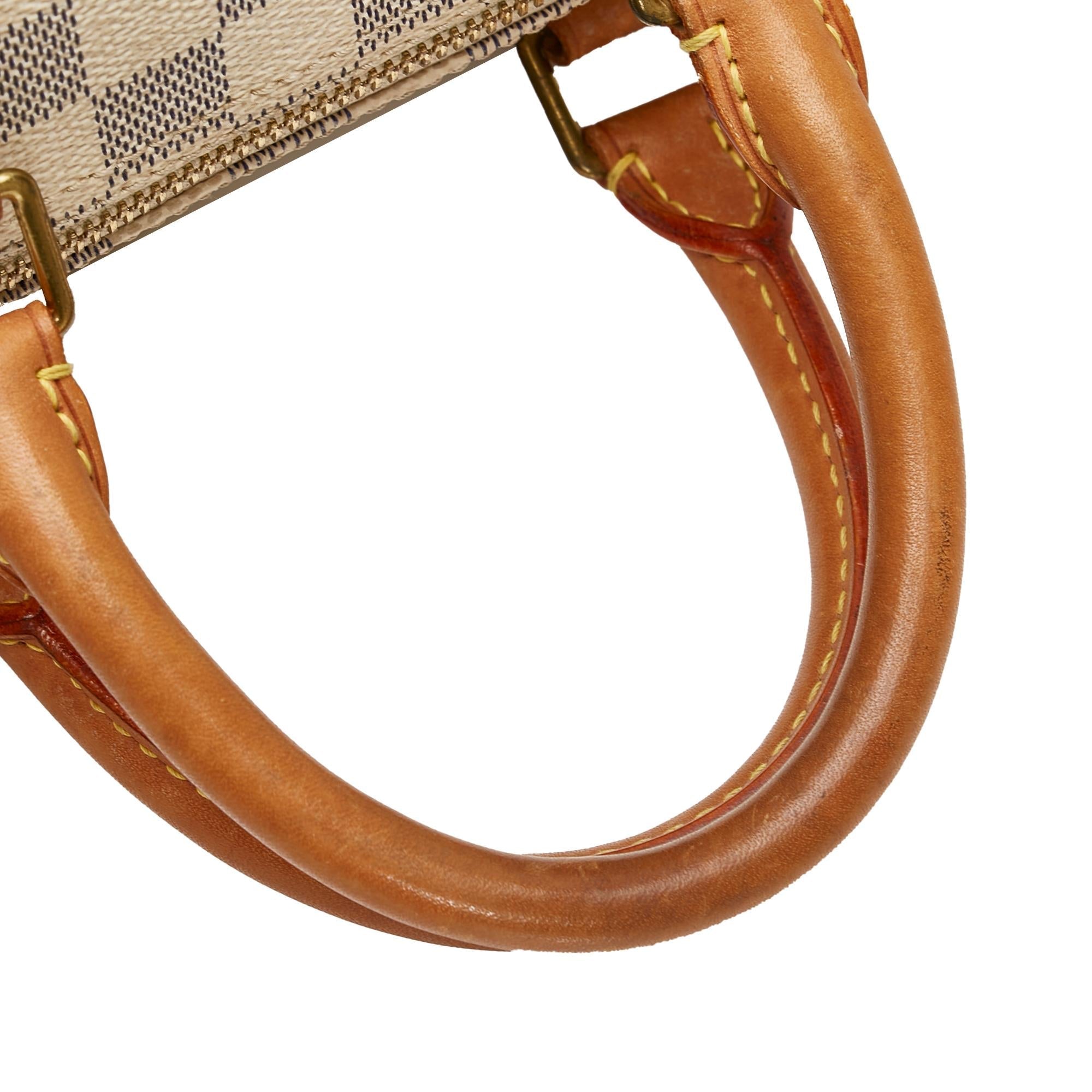 Louis Vuitton Damier Azur Speedy 25 (SHG-JppebM)
