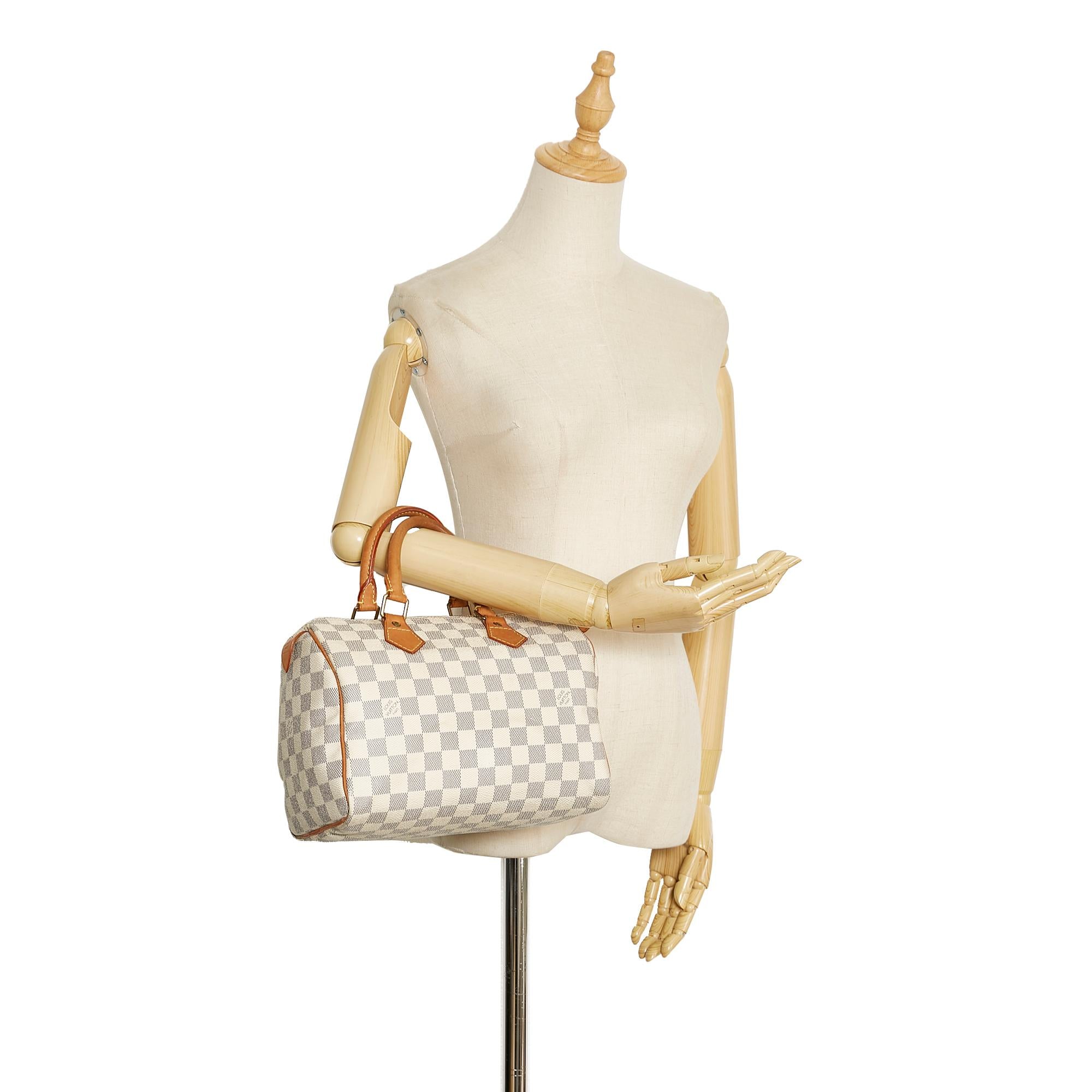 Louis Vuitton Damier Azur Speedy 25 (SHG-JppebM)