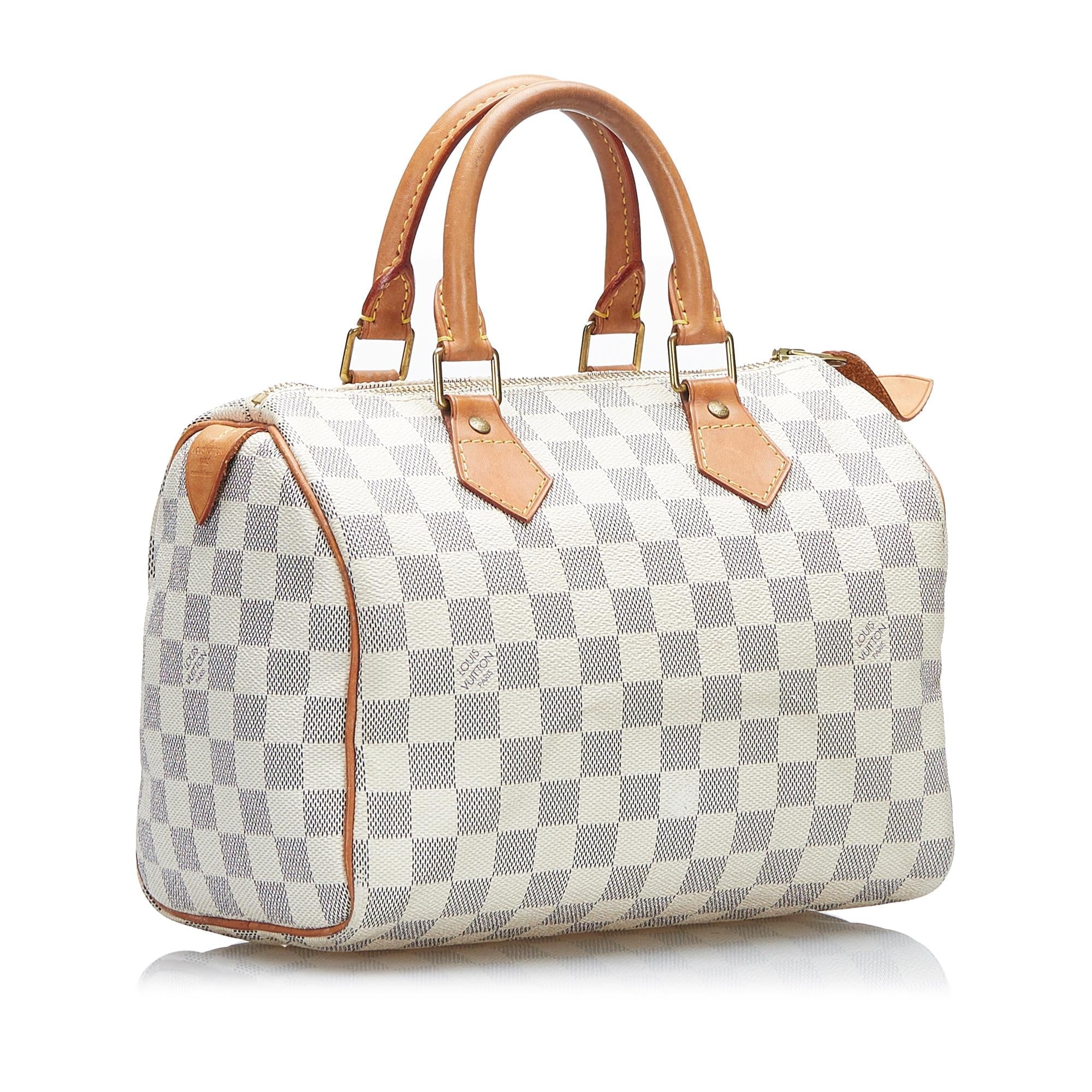 Louis Vuitton Damier Azur Speedy 25 (SHG-JppebM)