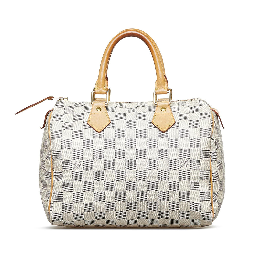 Louis Vuitton Damier Azur Speedy 25 (SHG-wxwMBL)