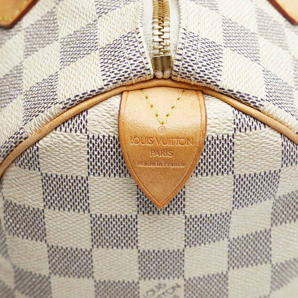 Louis Vuitton Damier Azur Speedy 25 (SHG-wxwMBL)