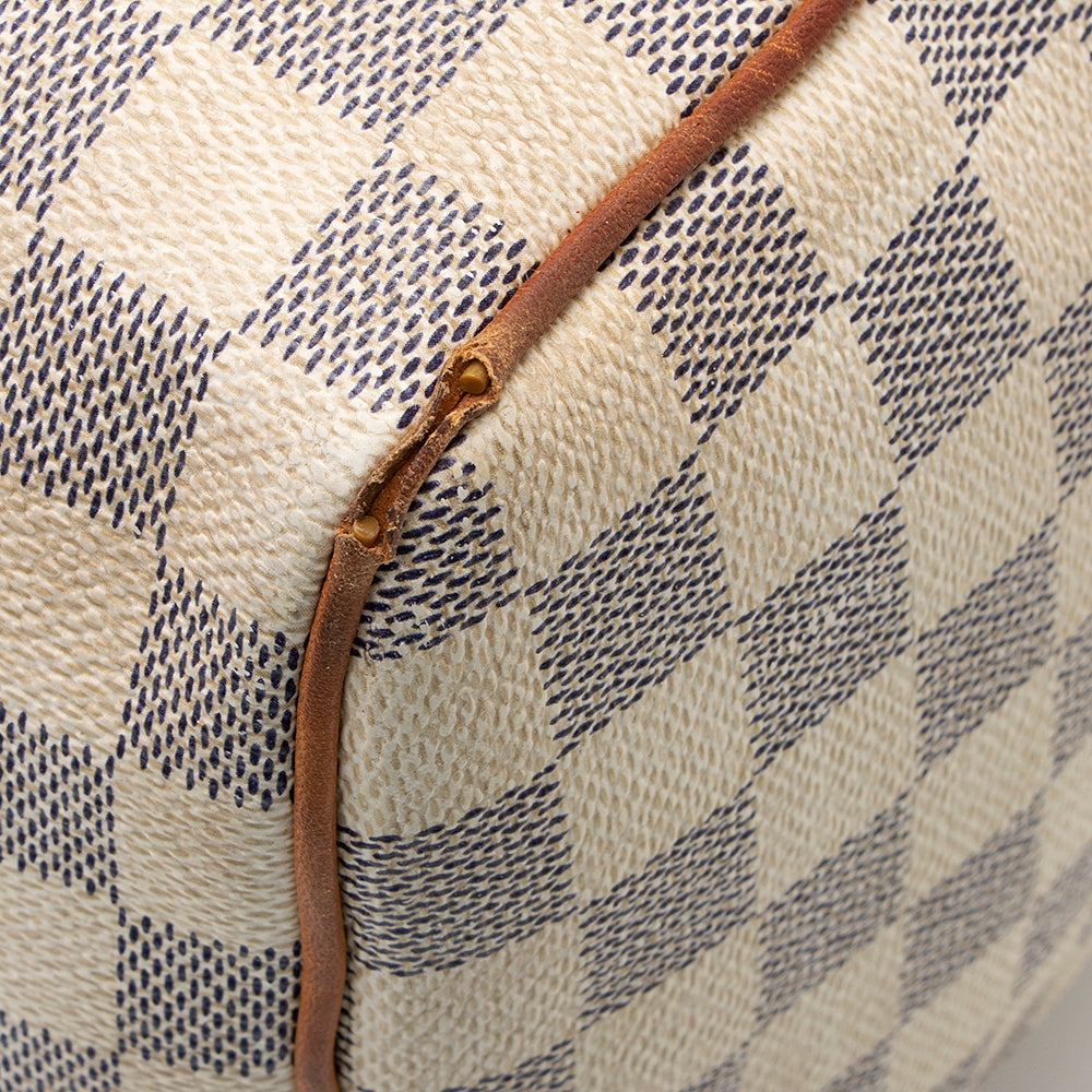 Louis Vuitton Damier Azur Speedy 30 Satchel - FINAL SALE (SHF-20474)