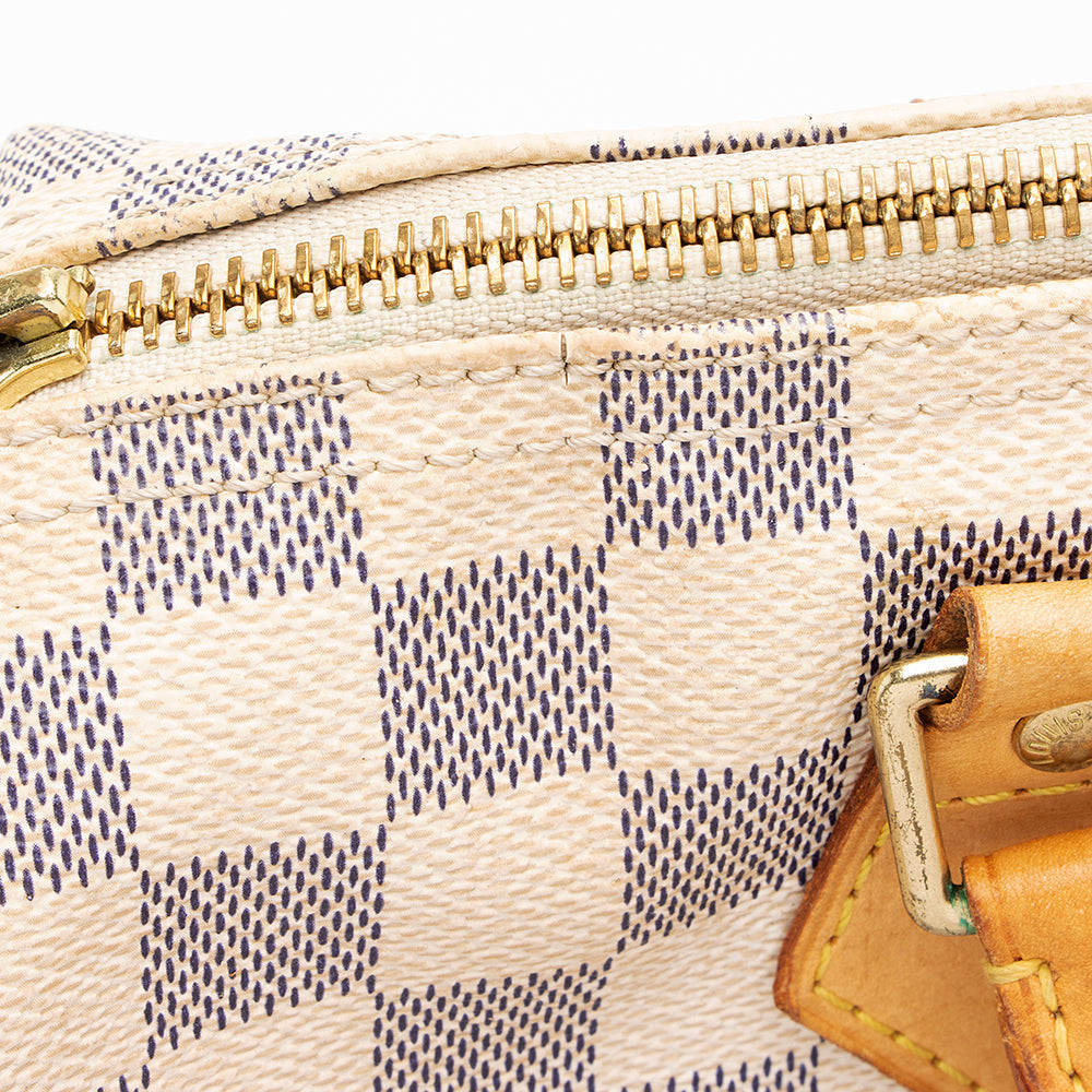 Louis Vuitton Damier Azur Speedy 30 Satchel - FINAL SALE (SHF-20474)
