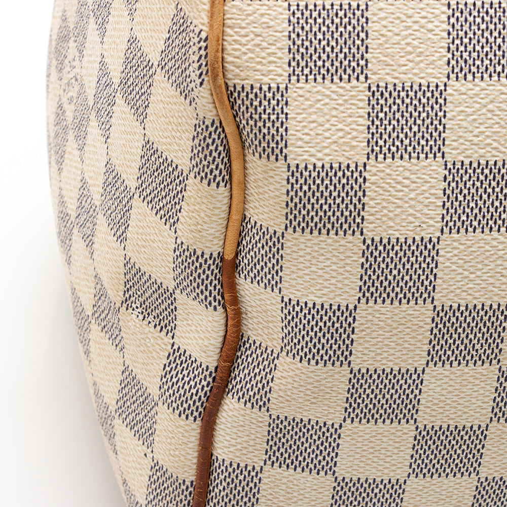 Louis Vuitton Damier Azur Speedy 30 Satchel - FINAL SALE (SHF-20474)