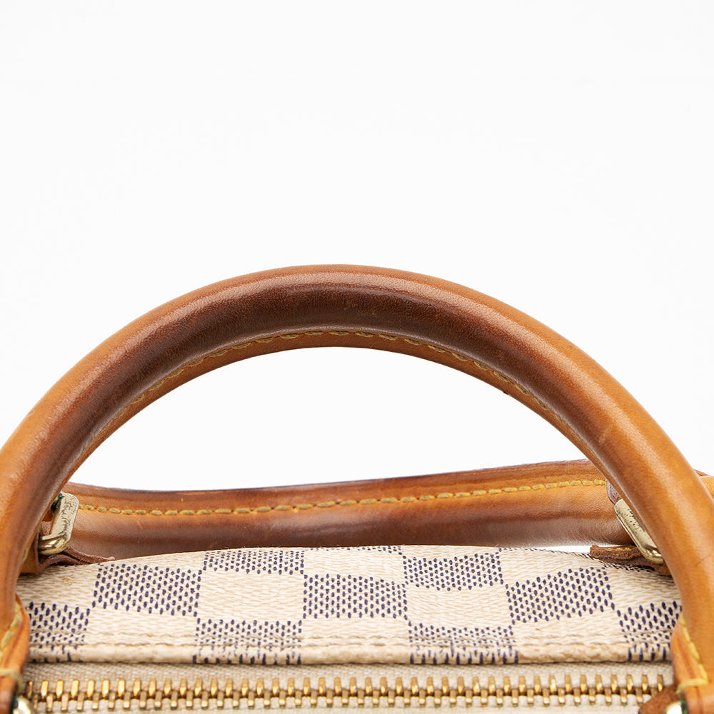 Louis Vuitton Damier Azur Speedy 30 Satchel - FINAL SALE (SHF-20474)