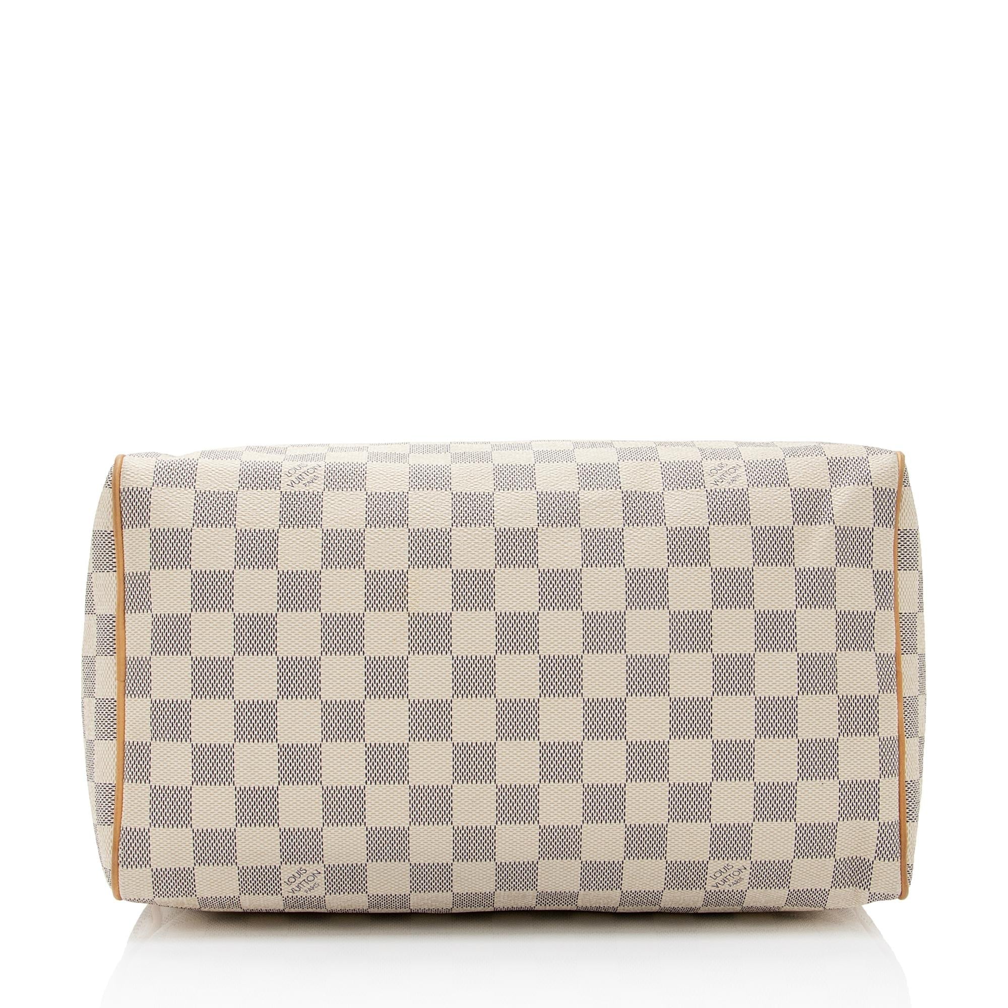 Louis Vuitton Damier Azur Speedy 30 Satchel (SHF-9hFguI)
