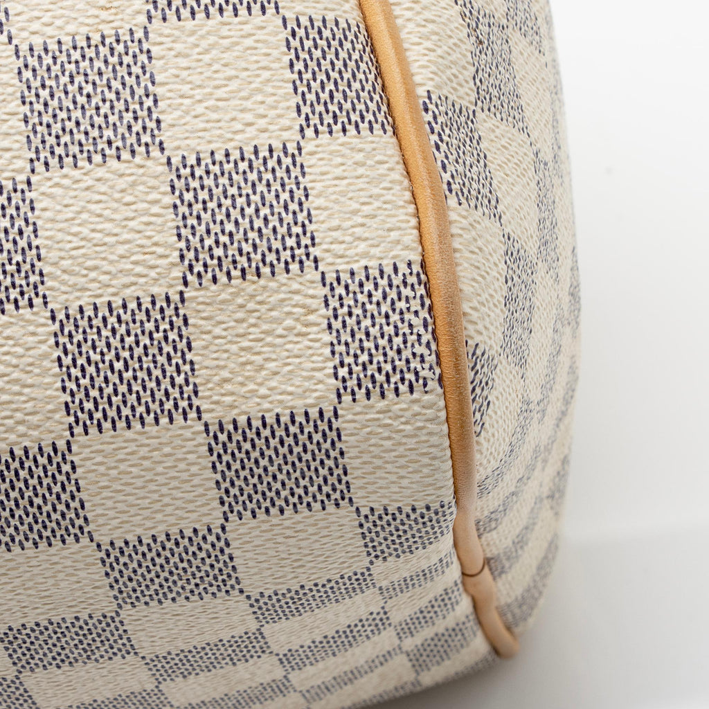 Louis Vuitton Damier Azur Speedy 30 Satchel (SHF-9hFguI)