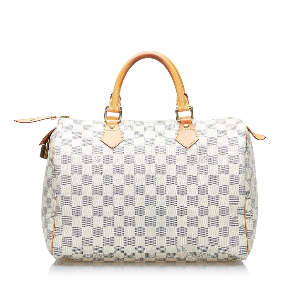 Louis Vuitton Damier Azur Speedy 30 (SHG-36530)