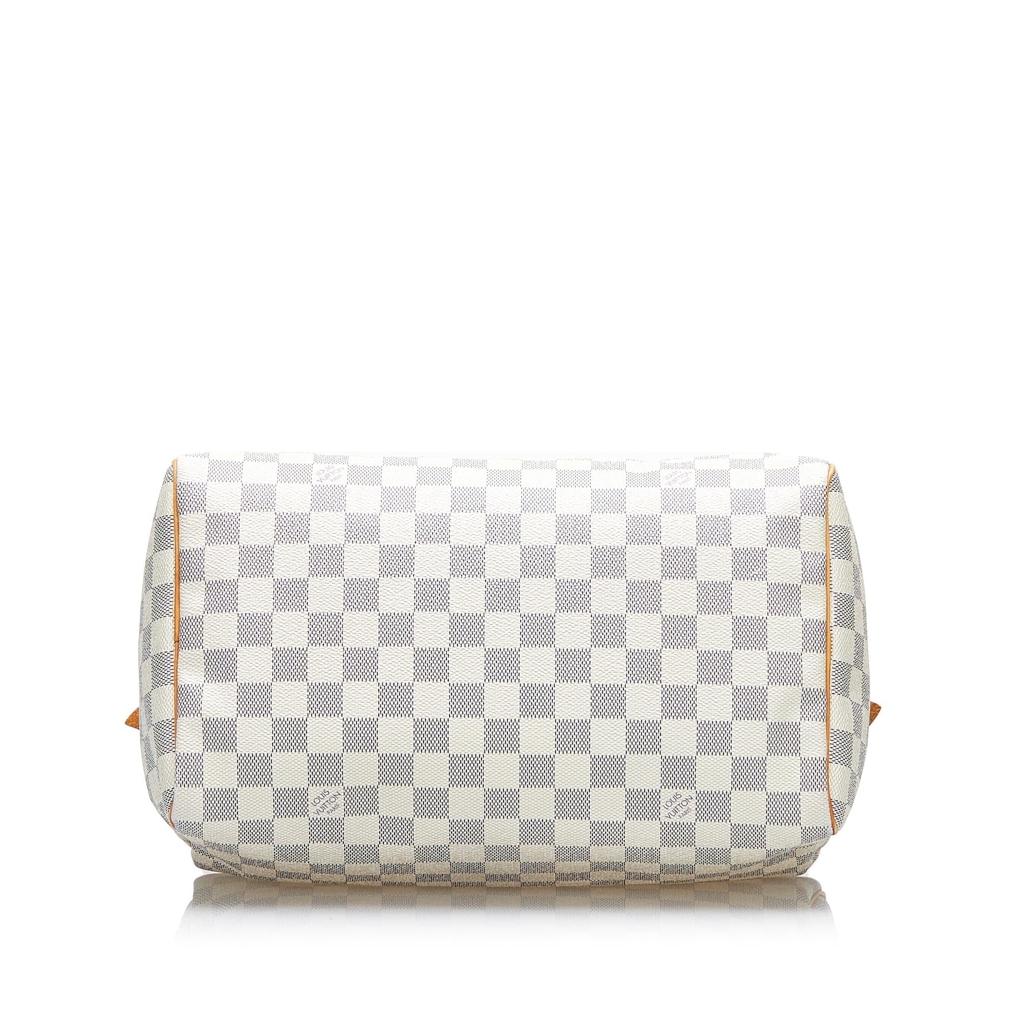 Louis Vuitton Damier Azur Speedy 30 (SHG-36530)