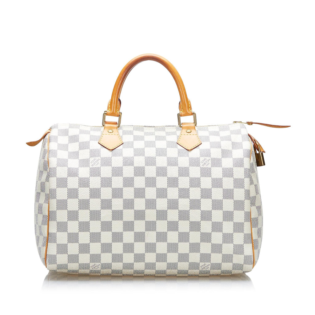 Louis Vuitton Damier Azur Speedy 30 (SHG-36530)