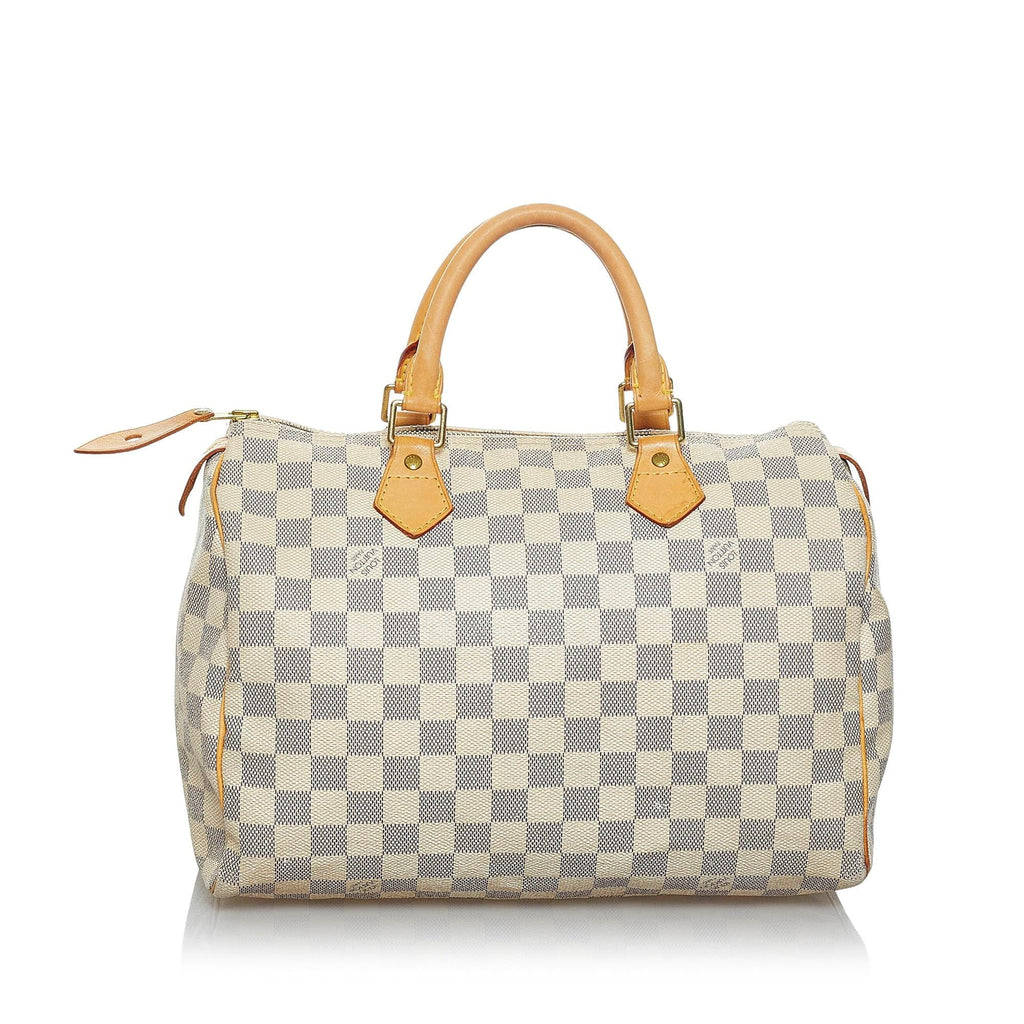 Louis Vuitton Damier Azur Speedy 30 (SHG-36754)