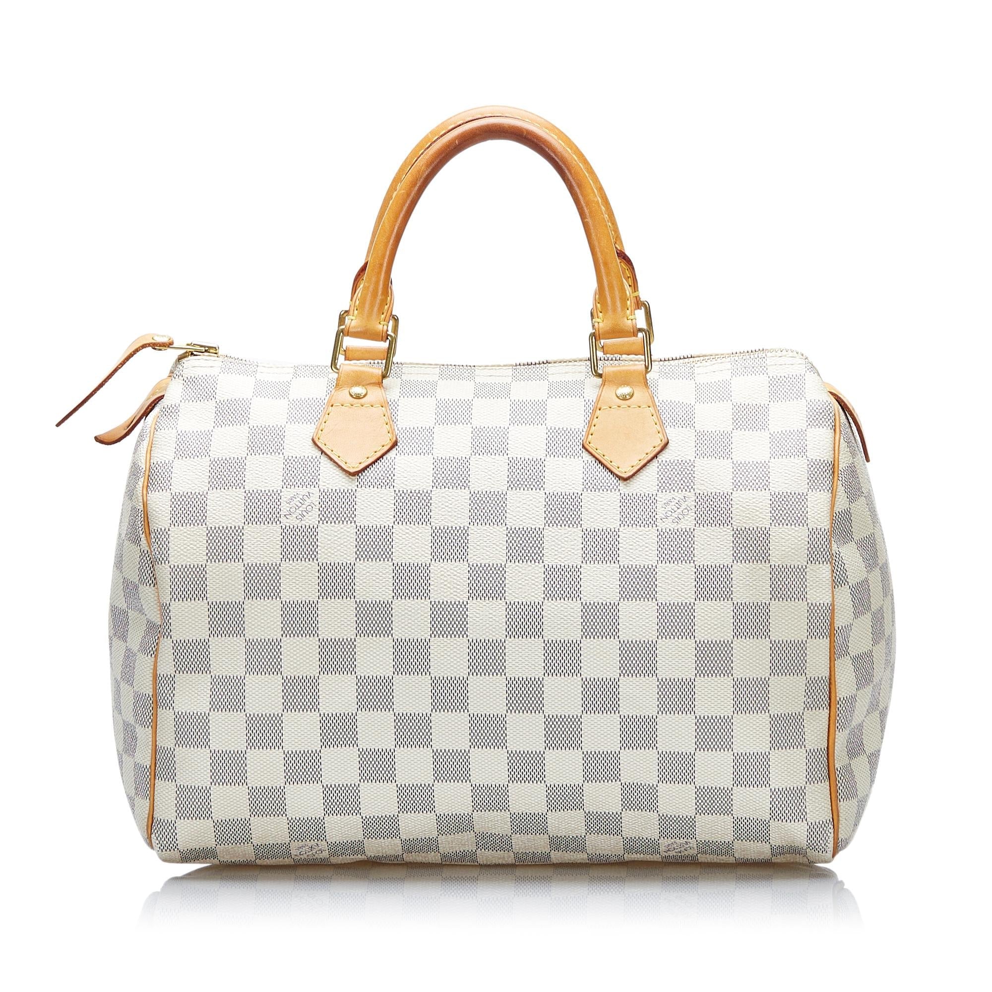 Louis Vuitton Damier Azur Speedy 30 (SHG-VSWByr)