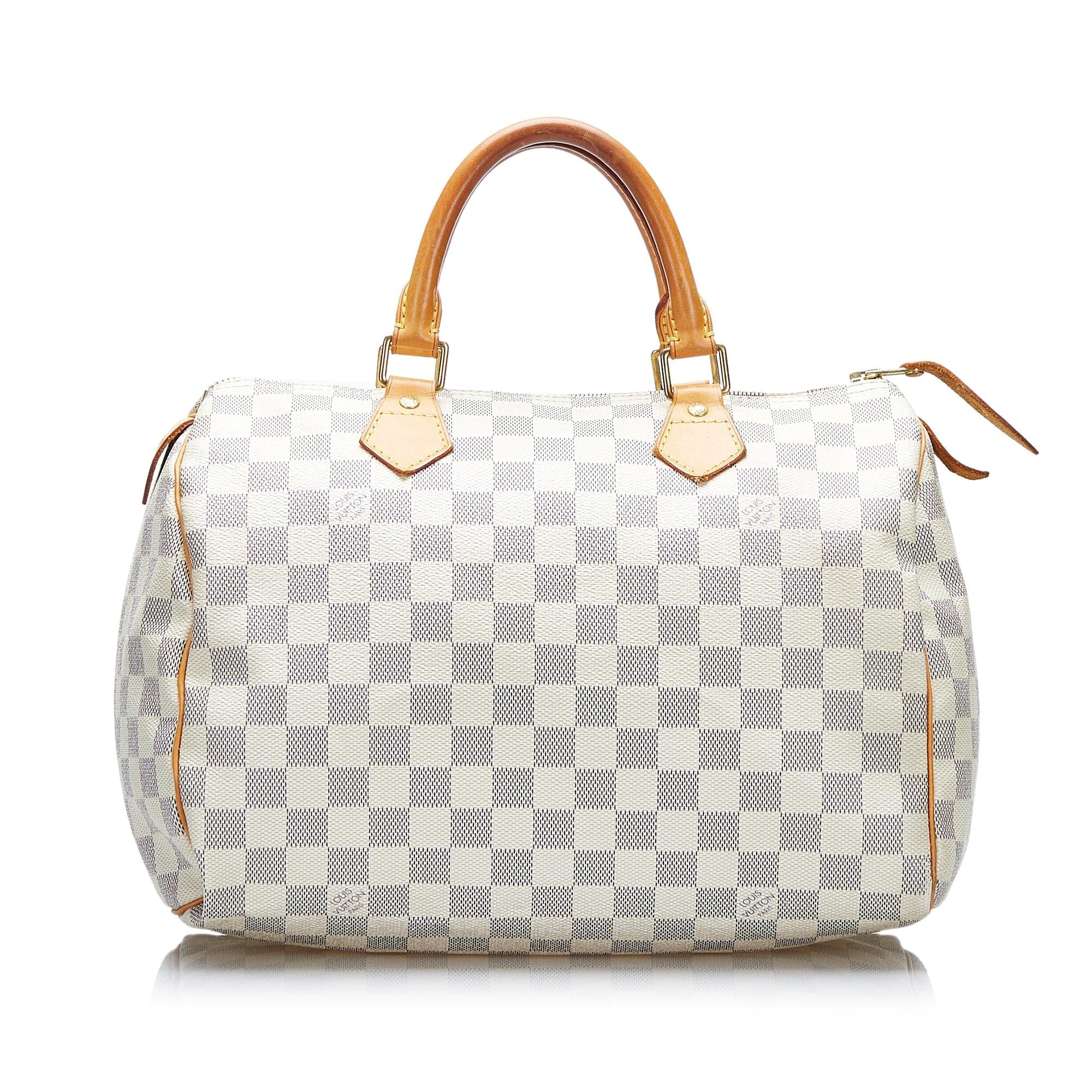 Louis Vuitton Damier Azur Speedy 30 (SHG-VSWByr)