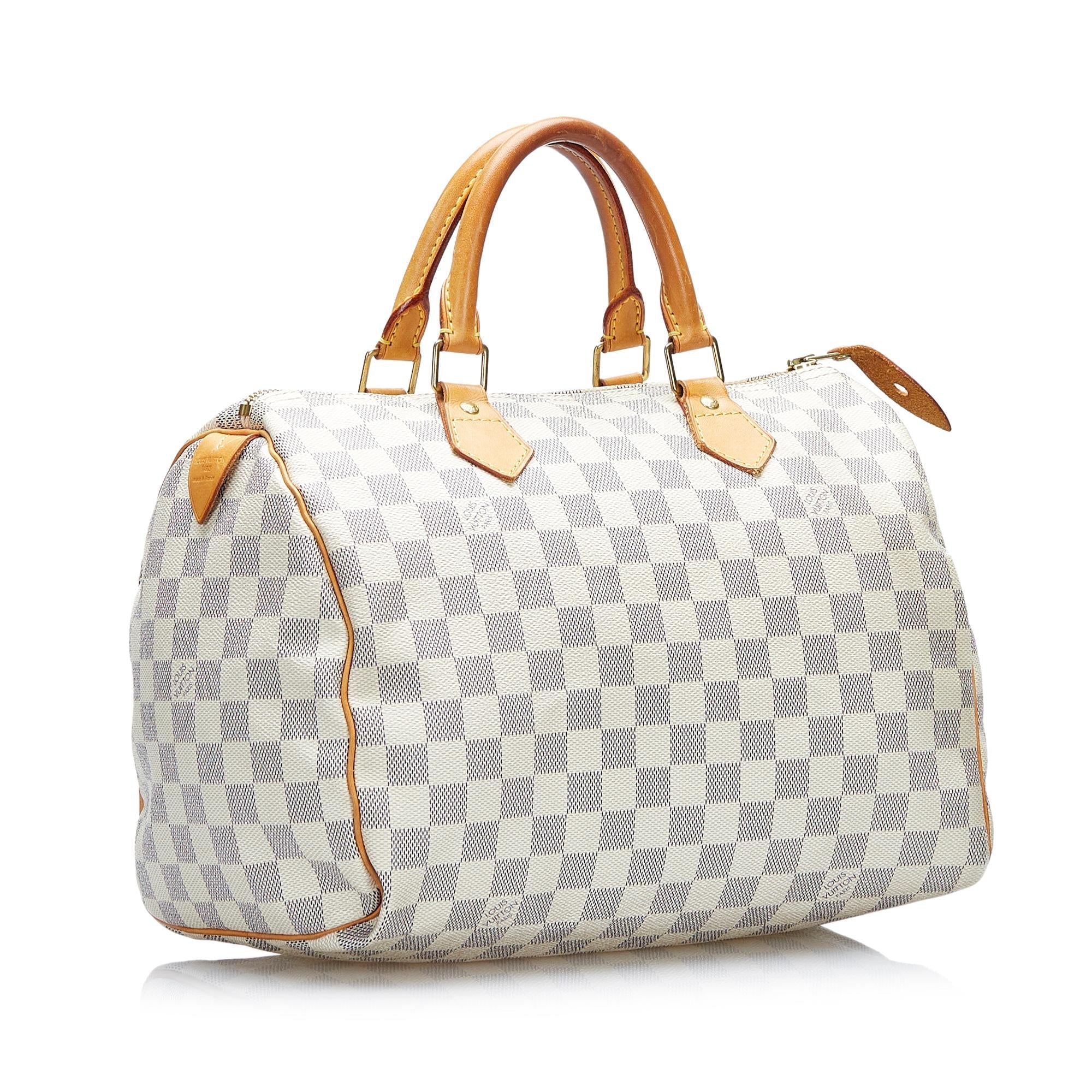 Louis Vuitton Damier Azur Speedy 30 (SHG-VSWByr)