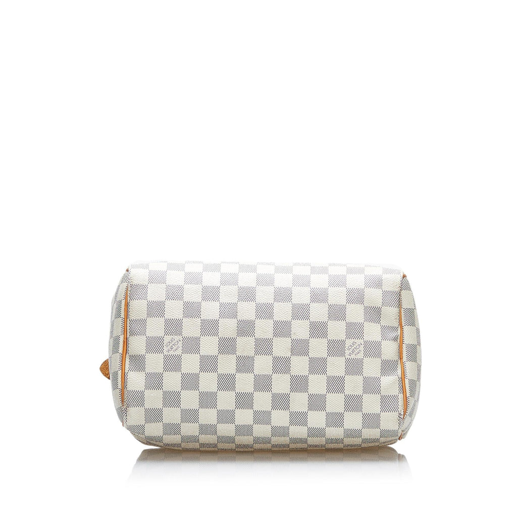 Louis Vuitton Damier Azur Speedy Bandouliere 25 (SHG-37850)