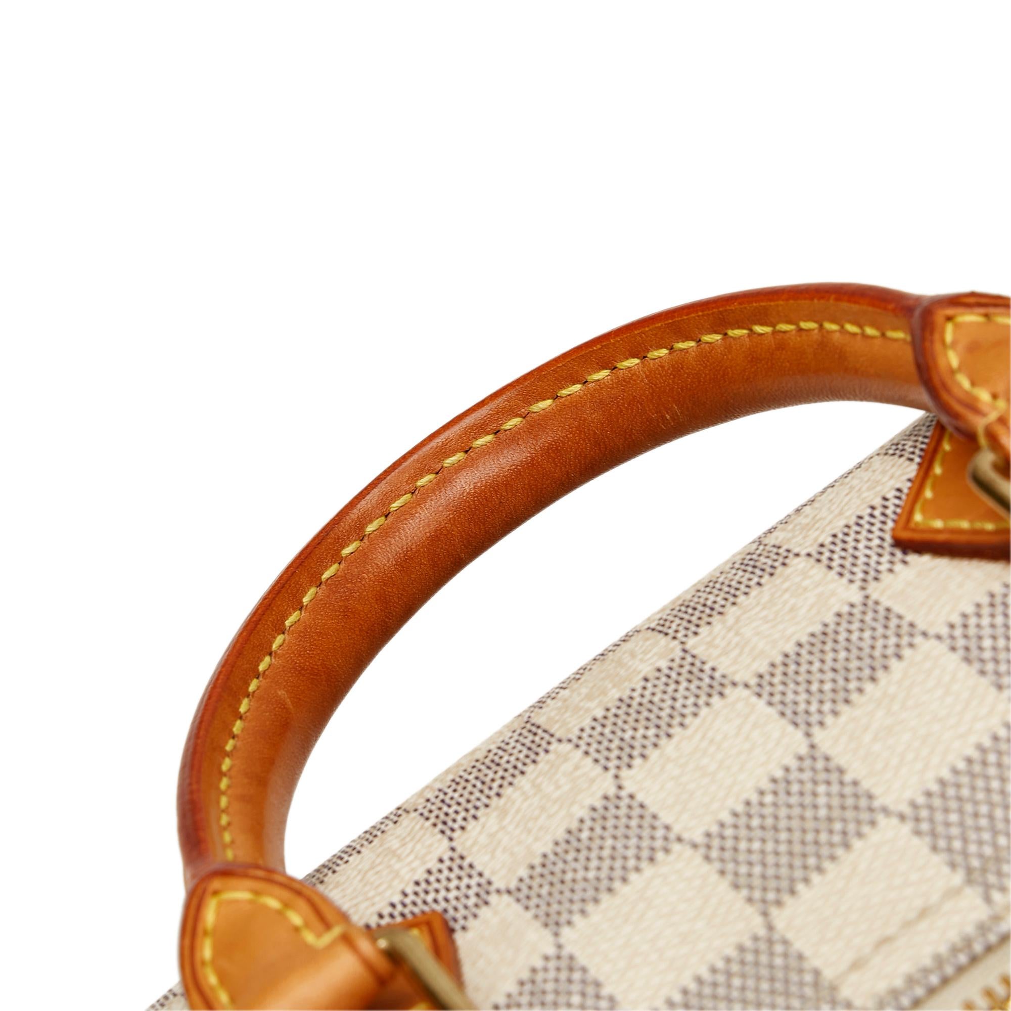Louis Vuitton Damier Azur Speedy Bandouliere 25 (SHG-37850)
